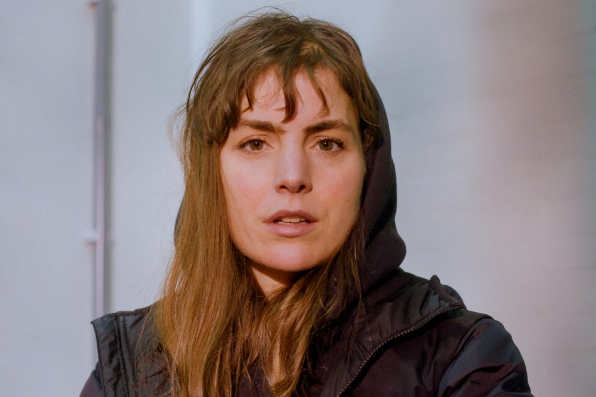 Portret van Hannah Hoekstra. Beeld van de voorstelling.